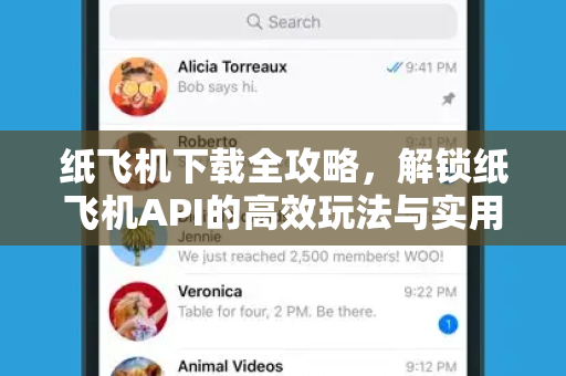 纸飞机下载全攻略，解锁纸飞机API的高效玩法与实用技巧