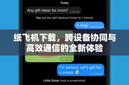 纸飞机下载，跨设备协同与高效通信的全新体验