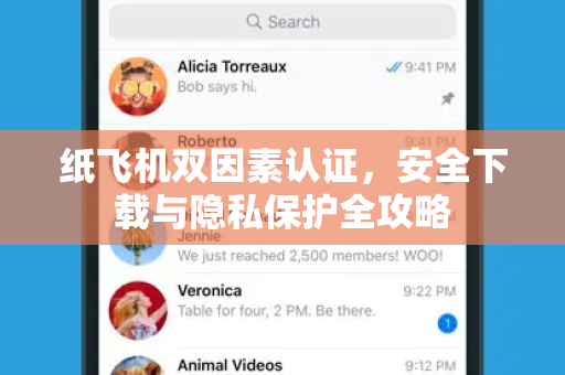 纸飞机双因素认证，安全下载与隐私保护全攻略