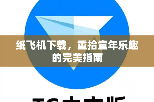 纸飞机下载，重拾童年乐趣的完美指南