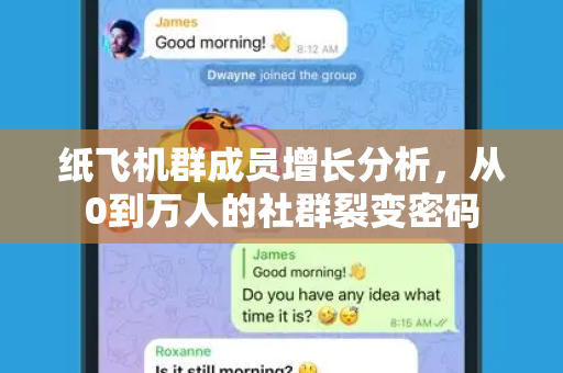 纸飞机群成员增长分析,从0到万人的社群裂变密码-第1张图片-纸飞机官网 - 安全加密聊天社交软件 | 纸飞机电脑版·PC桌面版 纸飞机群成员增长分析,从0到万人的社群裂变密码-第1张图片-纸飞机官网 - 安全加密聊天社交软件 | 纸飞机电脑版·PC桌面版