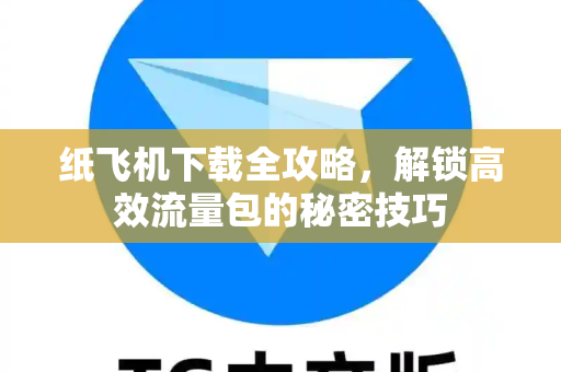 纸飞机下载全攻略，解锁高效流量包的秘密技巧