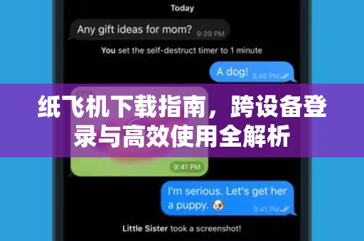 纸飞机下载指南，跨设备登录与高效使用全解析