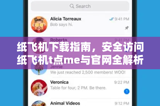 纸飞机下载指南，安全访问纸飞机t点me与官网全解析
