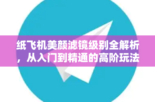 纸飞机美颜滤镜级别全解析,从入门到精通的高阶玩法-第1张图片-纸飞机官网 - 安全加密聊天社交软件 | 纸飞机电脑版·PC桌面版 纸飞机美颜滤镜级别全解析,从入门到精通的高阶玩法-第1张图片-纸飞机官网 - 安全加密聊天社交软件 | 纸飞机电脑版·PC桌面版